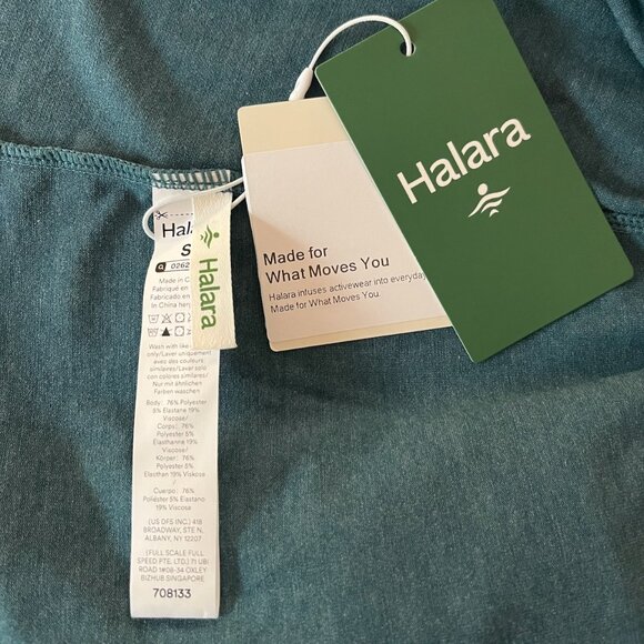 Halara U Neck Backless Split Flowy Maxi Casual Tank Dress - Picture 6 of 9